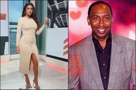 Stephen A. Smith gets honest about rumors of dating。